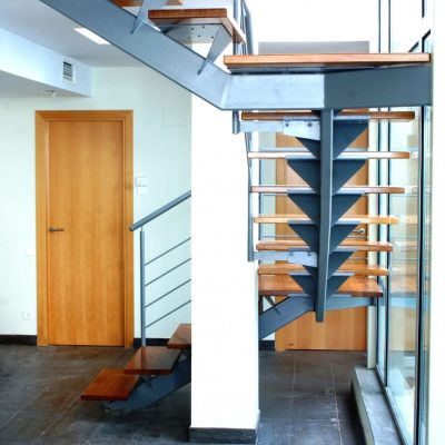 Escalera Habitare Zanca central – tramos rectos